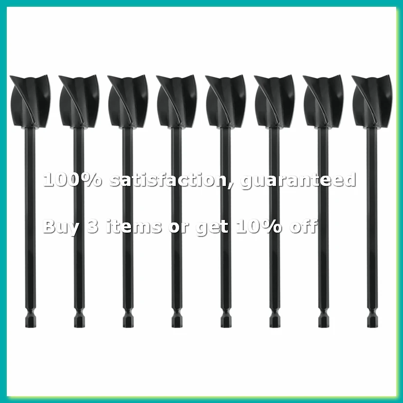 8 Pcs Resin Mixer Epoxy for Powerful Mixing Reusable Multipurpose Epoxy for Drill for Epoxy and Paint Mixer Drill-DTB1