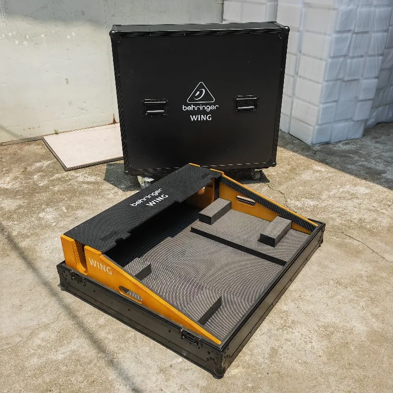 WING-BK Mixing Console Flight Case, Behringer Enclosures and Racks, Shock-Resistant Transport Cases, and Performance Cases