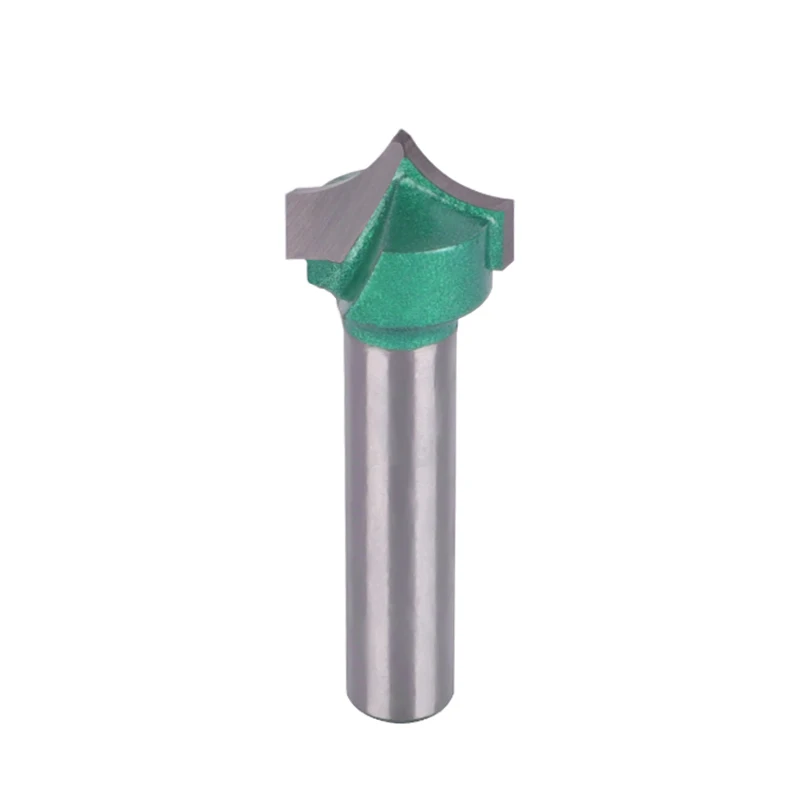 8MM Shank Green Carving Bit Woodworking Milling Cutters for Wood Bit Router Bit Face Mill Carbide Cutter End Mill