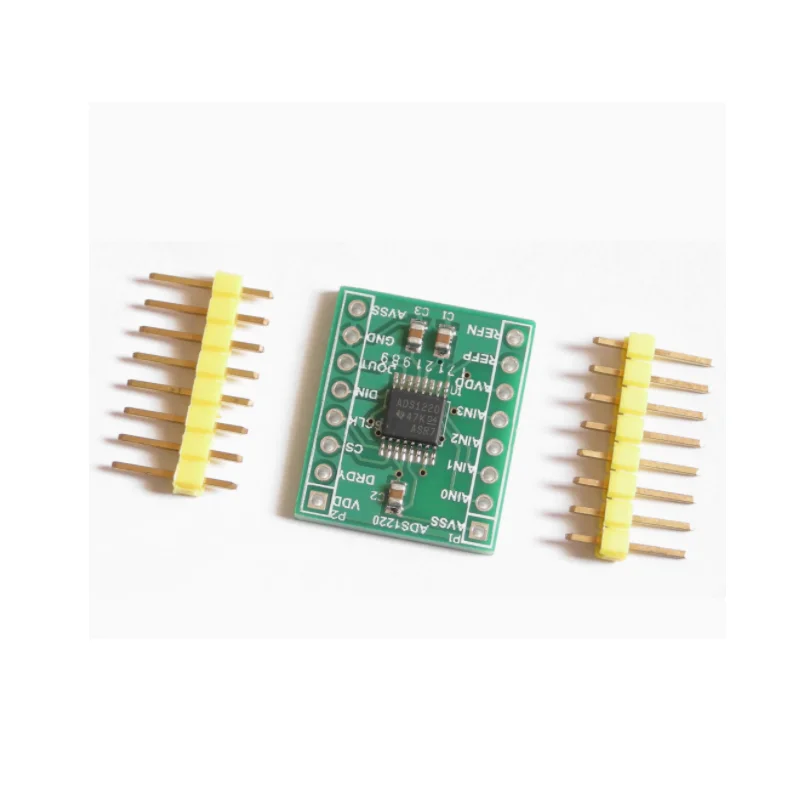 ADS1220 module 24 bit precision ADC with built-in precision reference