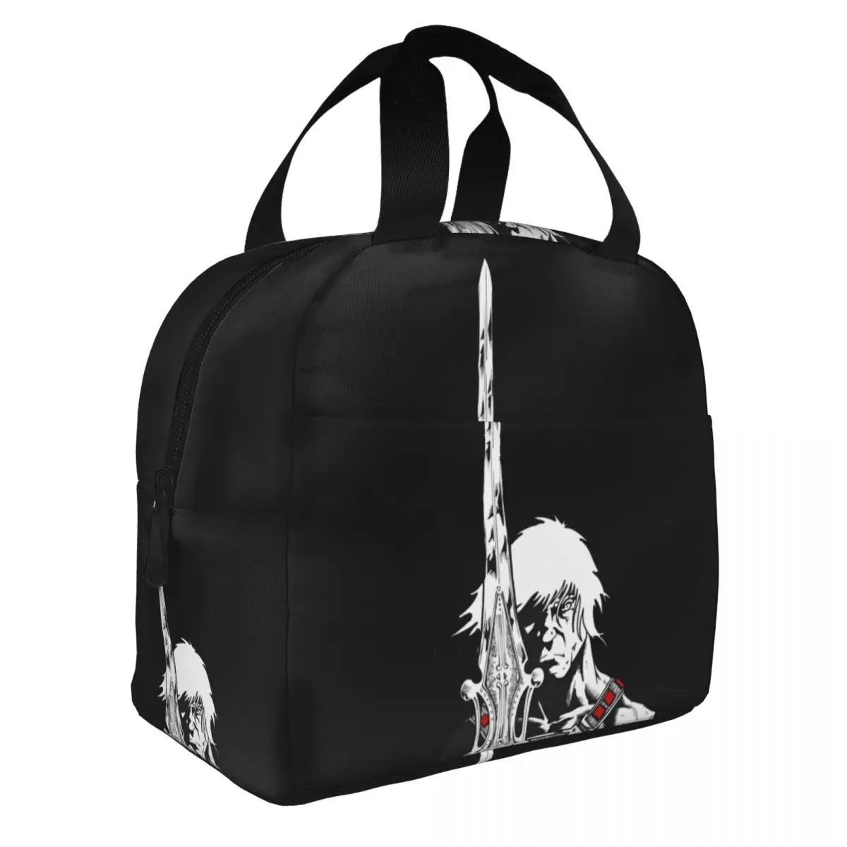 Zipper Closure Boys C-Conan The Barbarian Lunch Container Accessories Funny Work Lunch Bag