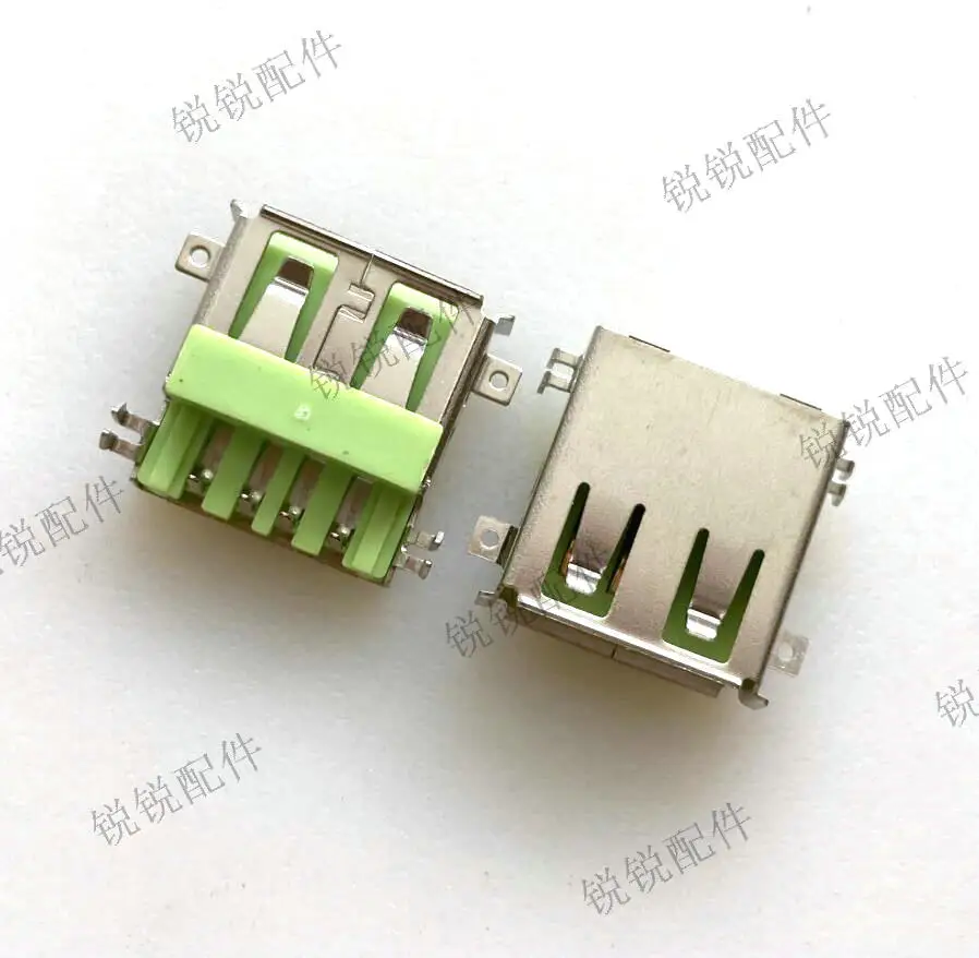 For  new charging bank USB socket female 4P front stick rear insert USB2.0 female socket power port reverse