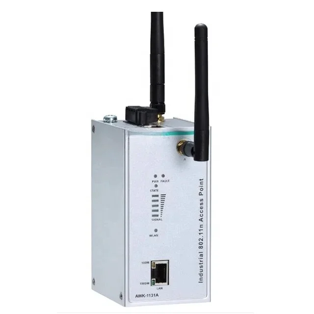 Entry level IEEE 802.11a/b/g/n industrial wireless AP/client  AWK-1131A  AWK-1131A-EU-T AWK-1131A-US-T