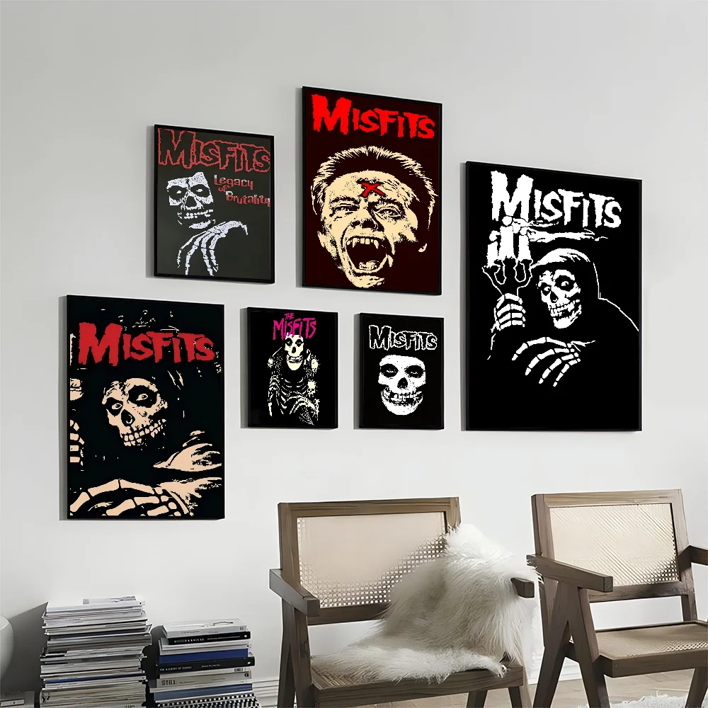 

Misfits Anime Posters Sticky HD Quality Wall Art Retro Posters For Home Kawaii Room Decor