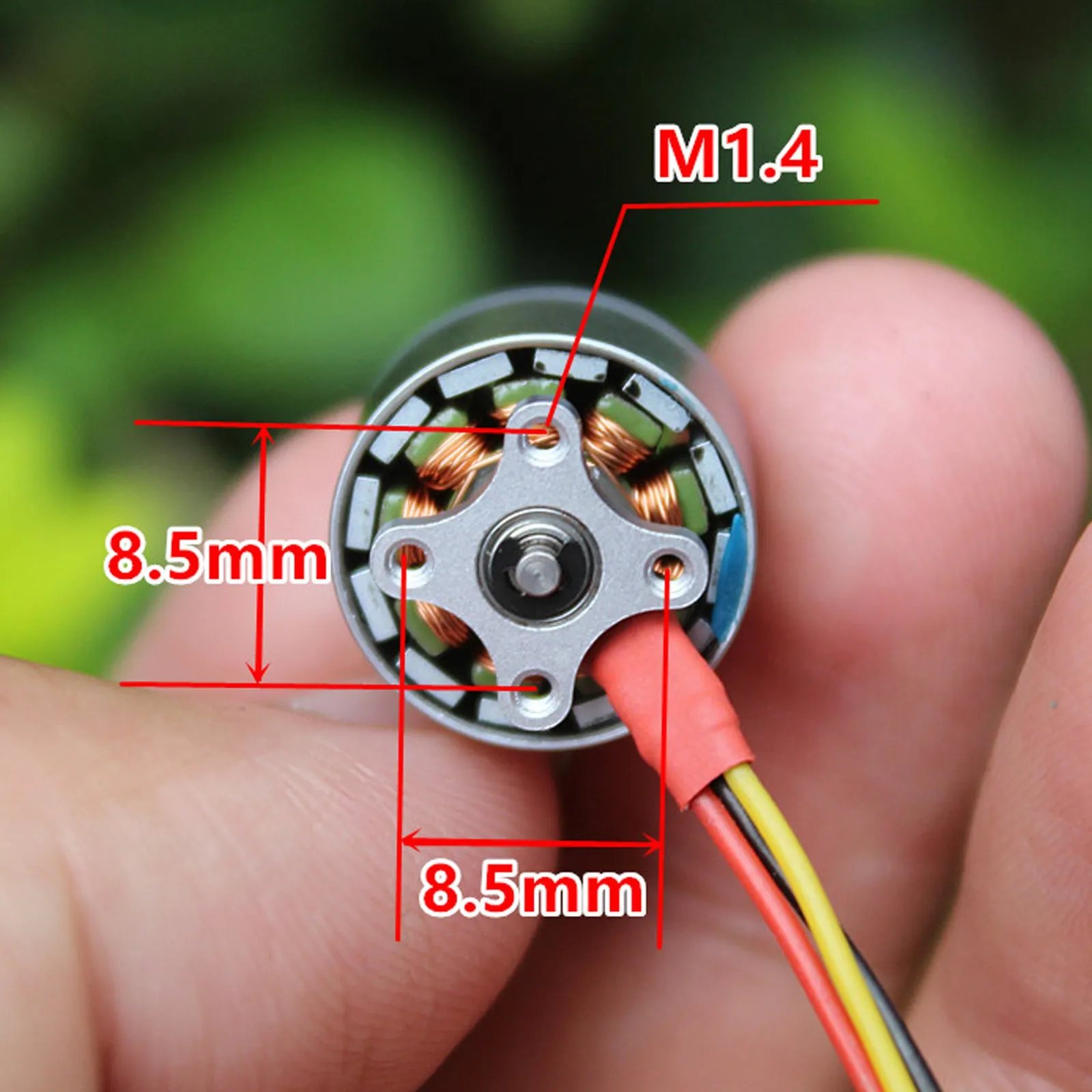 New Brushless Motor 1104 Mini for 1S-3S RC Drone FPV Racing Quadcopter 14mm 4300kv