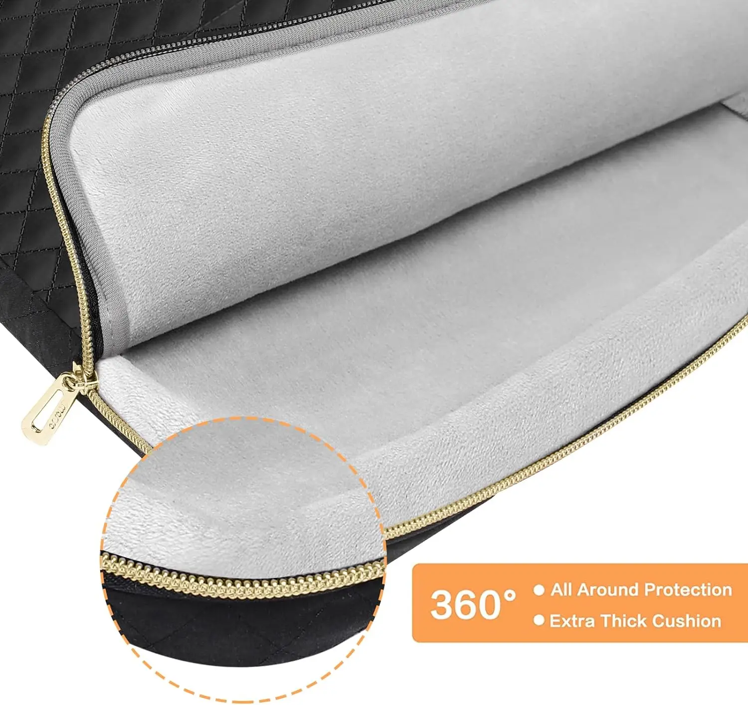 Imagem -03 - Capa Protetora para Laptop para Macbook Air Pro hp Dell e Lenovo Notebook Pasta Bolsa de Viagem Business Case 133 Polegadas 14 Polegadas 15 Polegadas 16 Polegadas