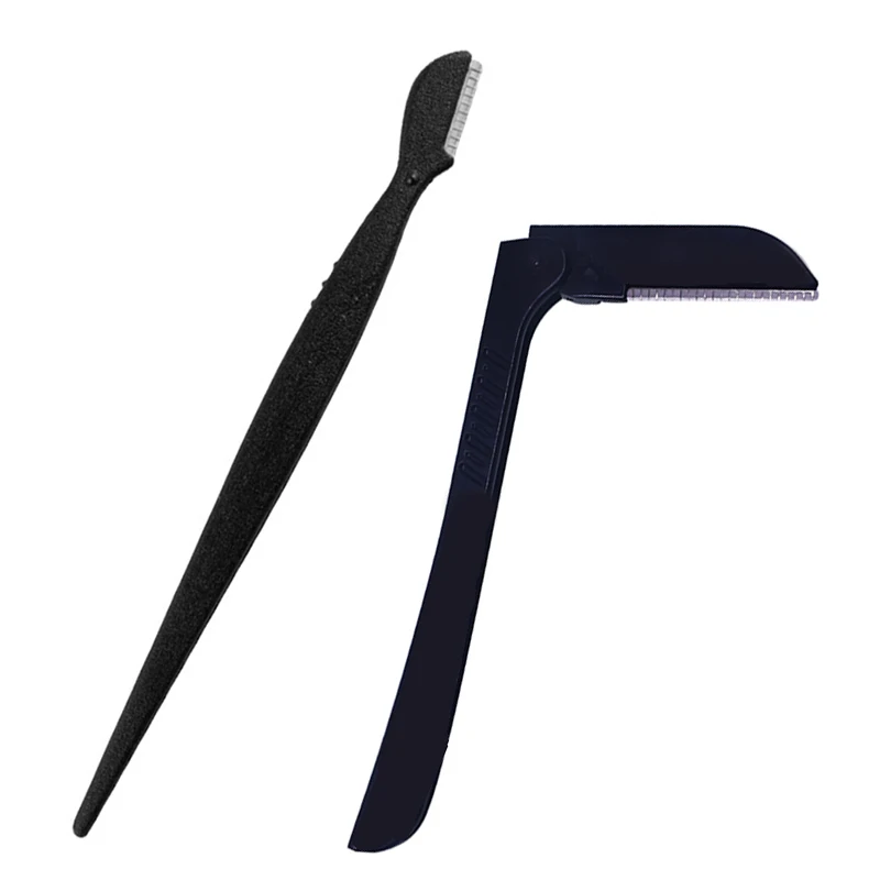 3 Stuks Wenkbrauw Trimmer Gezicht Scheermes Wenkbrauw Draagbare Messen Scheerapparaat Mes Haar Remover Set Make-Up Wenkbrauw Profiler Gereedschap