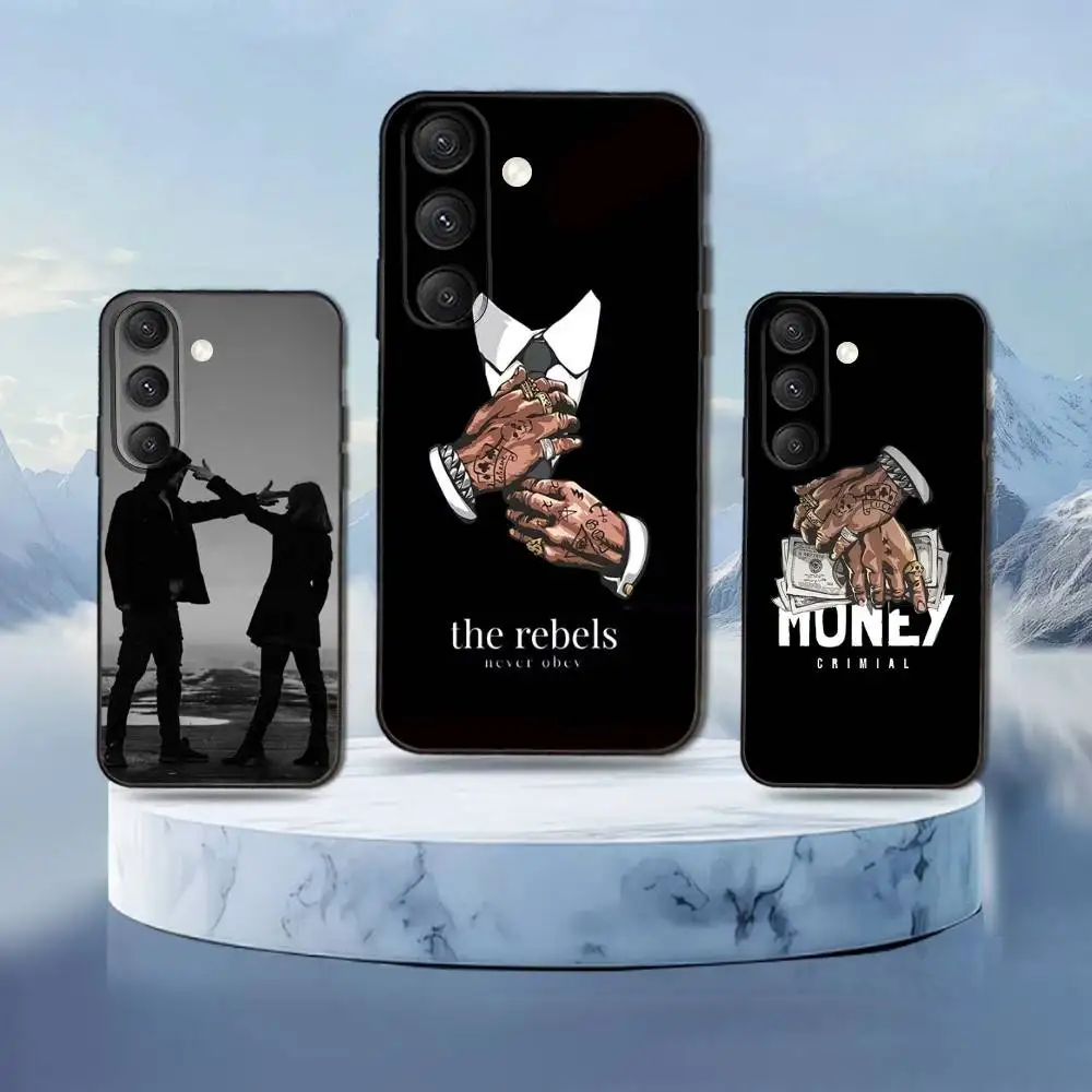 

Love M-Mafia Phone Case For Samsung Galaxy S25,S24,S21,S22,S23,S30,Ultra,S20,Plus,Fe,Lite,Note,10,9,5G Black Cover