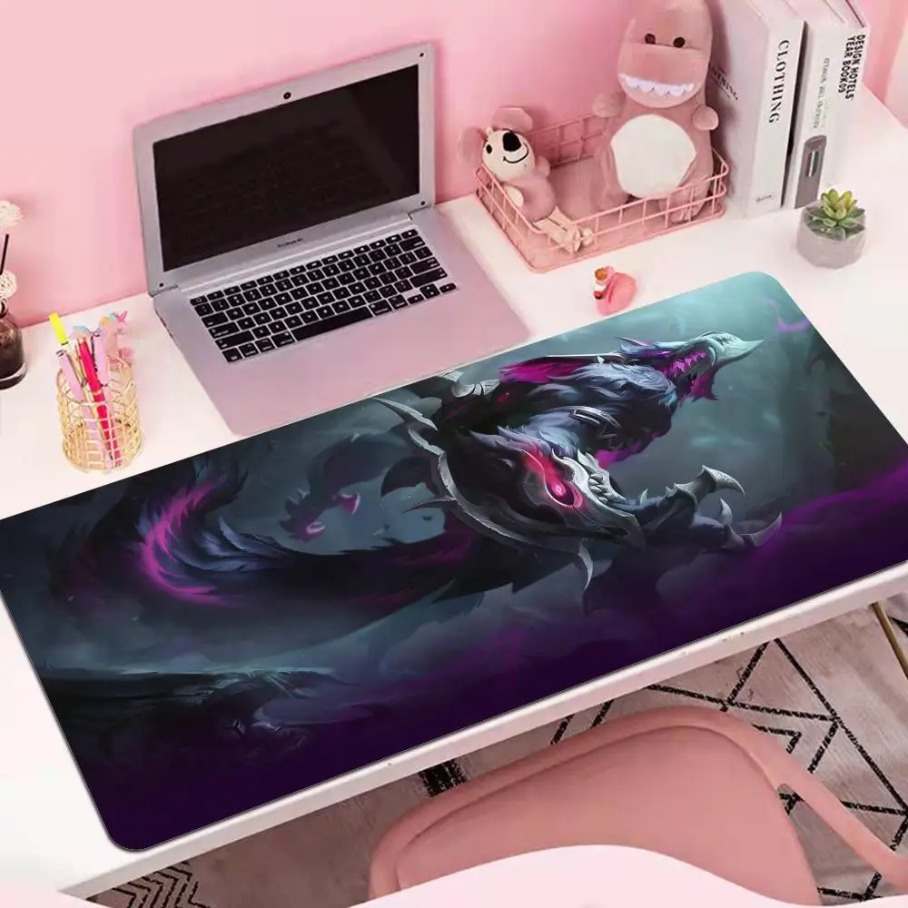 League of Legends Warwick Gaming Mouse Pad Large Mouse Pad PC Gamer Computer Mouse Mat Big Mousepad XXL Carpet Keyboard Desk Mat