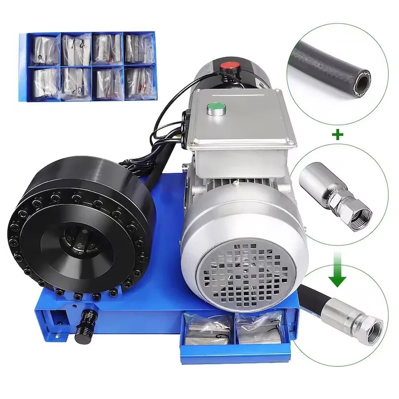 Customized 1 Inch 2SN BNT25A Hydraulic Automobile Hose Crimper -hose crimping Machine for Hydraulic Hoses