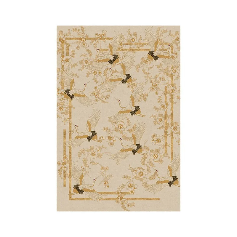 

VIKAMA New Chinese-style carpet, "Cloud Crane", French retro, living room, coffee table, study carpet, interior decoration