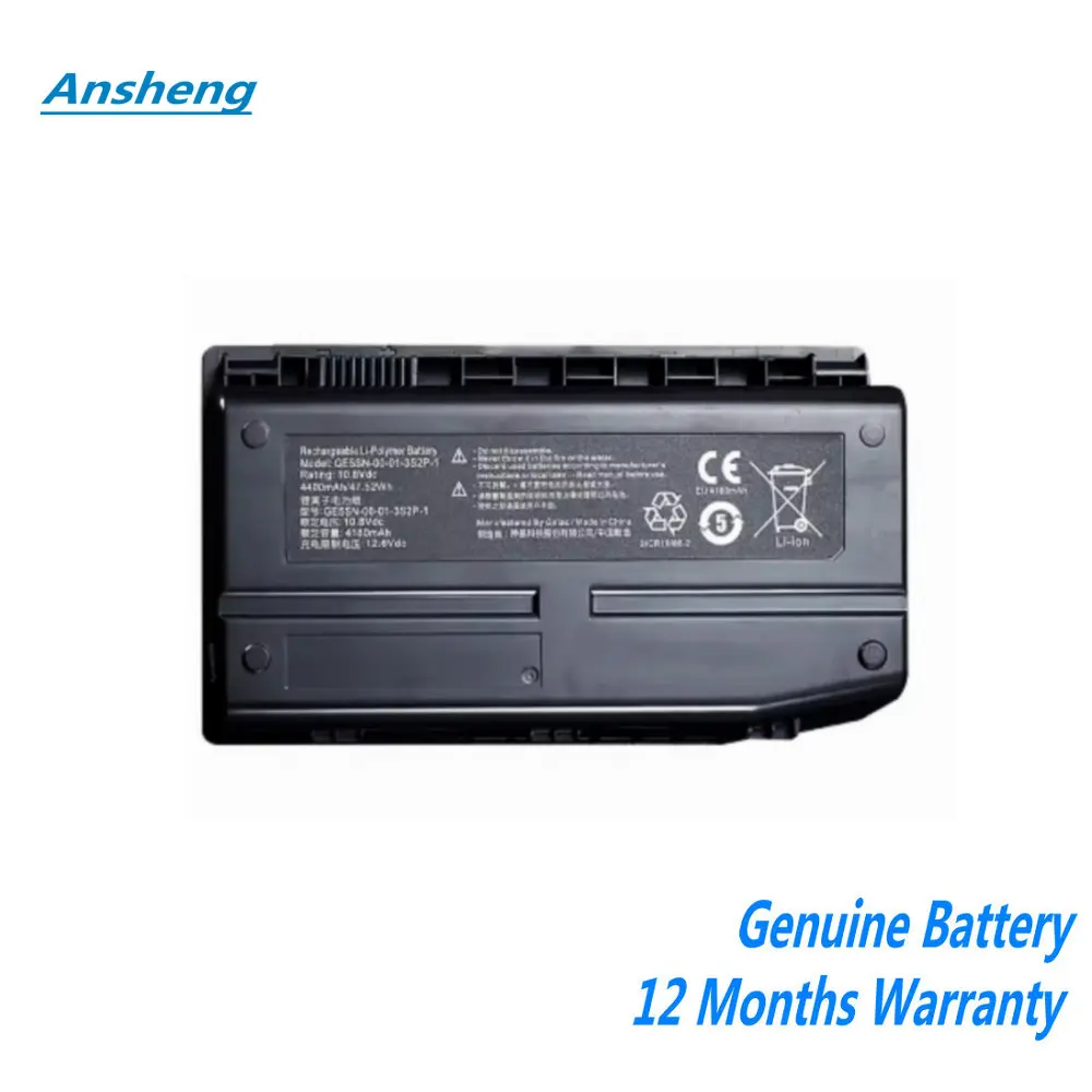 

NEW GE5SN-00-12-3S2P-0 GE5SN-00-01-3S2P-1 Laptpo Battery For Mechrevo X7Ti-H X7Ti-S1 X7Ti MR M6/HPRO X7TI GTX