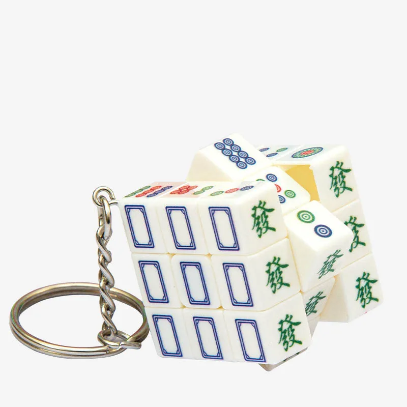 ลูกบาศก์มหัศจรรย์ 3x3 รุ่นมืออาชีพ หมุนได้เร็ว รูปทรงไพ่นกกระจอก ขนาดเล็ก ปริศนาหมากรุกไพ่นกกระจอก ลูกบาศก์มหัศจรรย์ดิจิทัล ของเล่นคลายเครียด