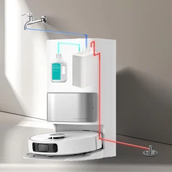 Automatic Water Refill & Drainage System for Dreame L10 ultra, L10s ultra,L10s pro ultra,L20 ultra,X30 ultra,X40 ultra,X50 ultra