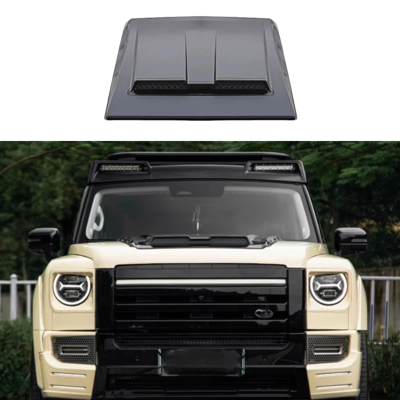 Car Hood Cover Fit for Haval Raptor Modification Off-road Hood Air Outlet Hood Cover Car Exterior Decoration Accessories