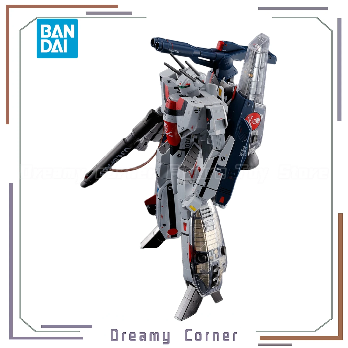 

【In Stock】BANDAI SPIRITS DX Chogokin VF-1S Super Dimension Fortress Macross Strike Valkyrie Finished Mecha Model