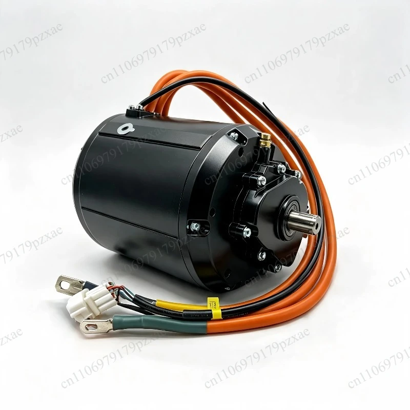 QS 4000W QSJ138J 90H Liquid Water‑Cooled PMSM Motor with Internal Gearbox and 428 14T Sprocket