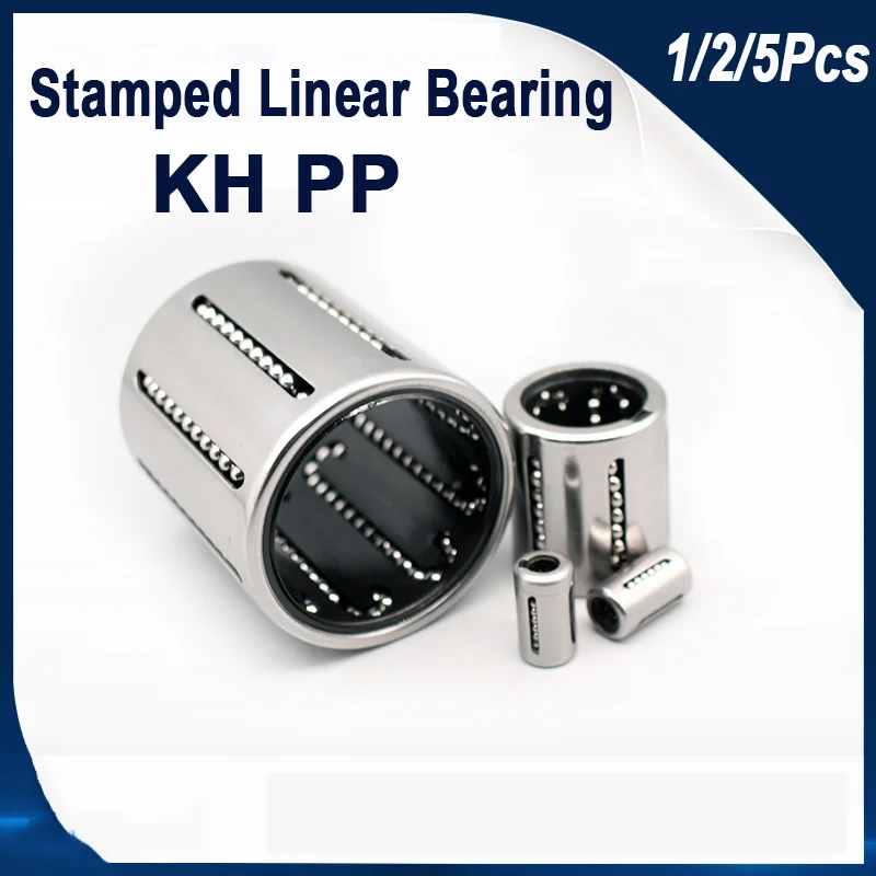 1/2/5Pcs Stamping Outer Race Type Linear Ball Bearings KH0622PP KH0824PP KH1026PP KH1228PP KH1428PP KH1630PP ~ KH3050PP KH4060PP