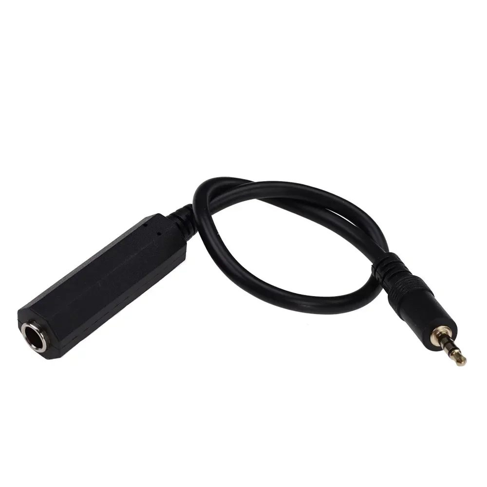 100pcs 1/8 inch 3.5mm Male to 1/4 Inch 6.35mm Female Stereo Audio Extension Cable Adapter Cord