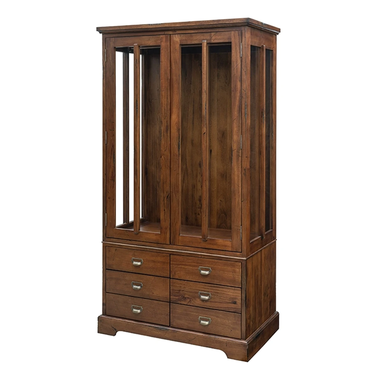 

#Modern Solid African Teak Camphor Wood Eco-Friendly Durable Freestanding Wardrobe 5+ Drawers Simple Bedroom Storage Cabinet