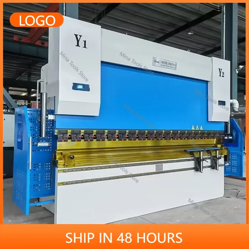 CNC Electro Hydraulic Press Brake 250 Ton 4000mm DA66T Synchronized Carbon Steel Sheet Metal Bending Machine