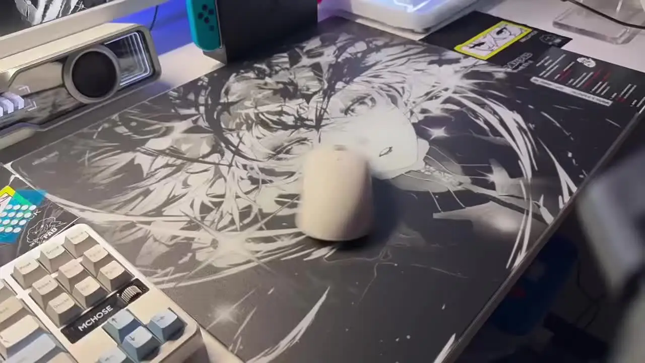 WALLHACK SP-005 Tempered Glass Mouse Pads Awakening SORA Custom