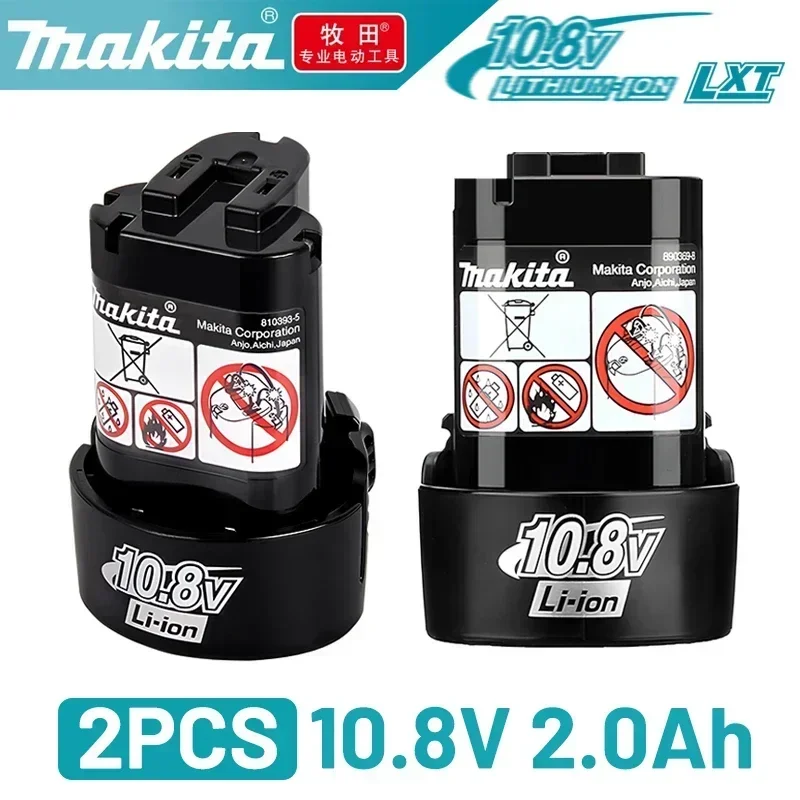 Originele Makita 10.8v batterij 3Ah, Makita oplaadbare vervangende batterij BL1013 BL1020 BL1030, TD090D LCT203W accu voor elektrische gereedschappen