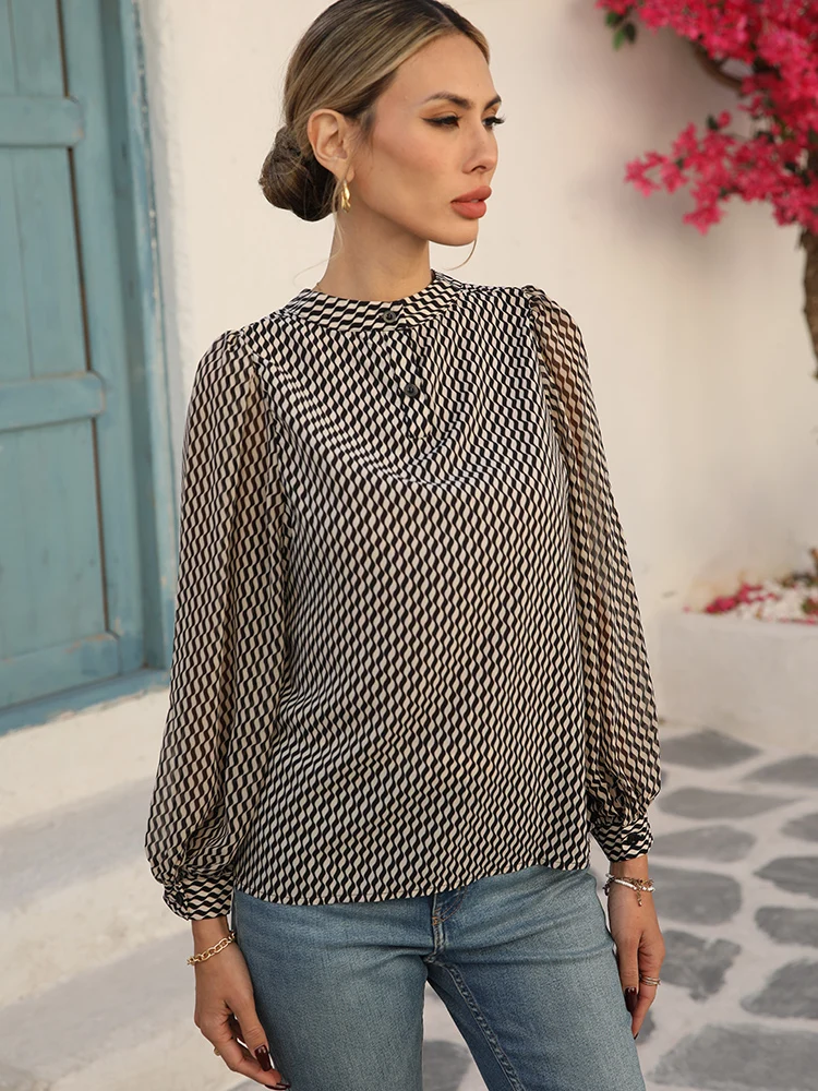 New Arrival Ladies\' Shirts for Elegant Style Luxury Women\'s Tops with Graceful Design Spring Summer tops blusa mujer
