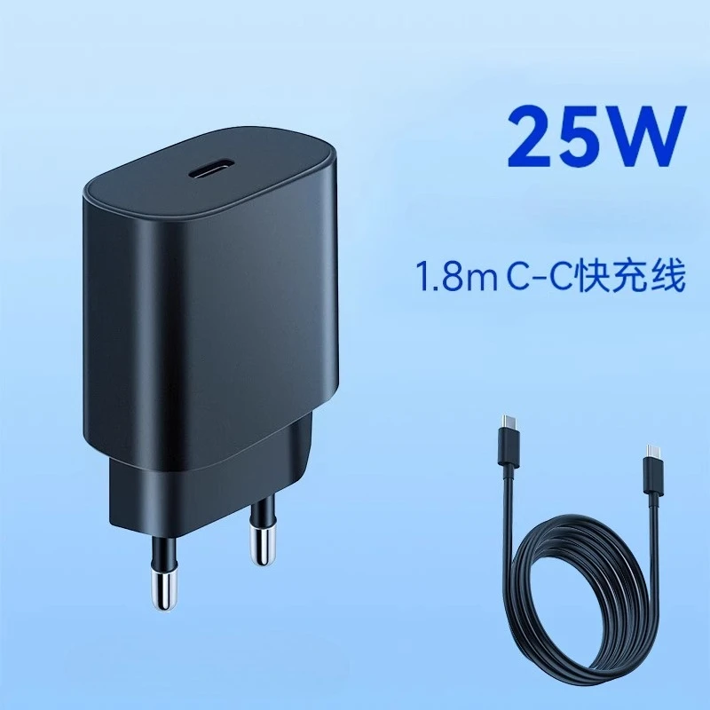 مناسبة لشحن فلاش سامسونج S23ultra الأصلي s22/s21/s24 مثلث 25 واط كابل بيانات Type-C S9Wgalaxy