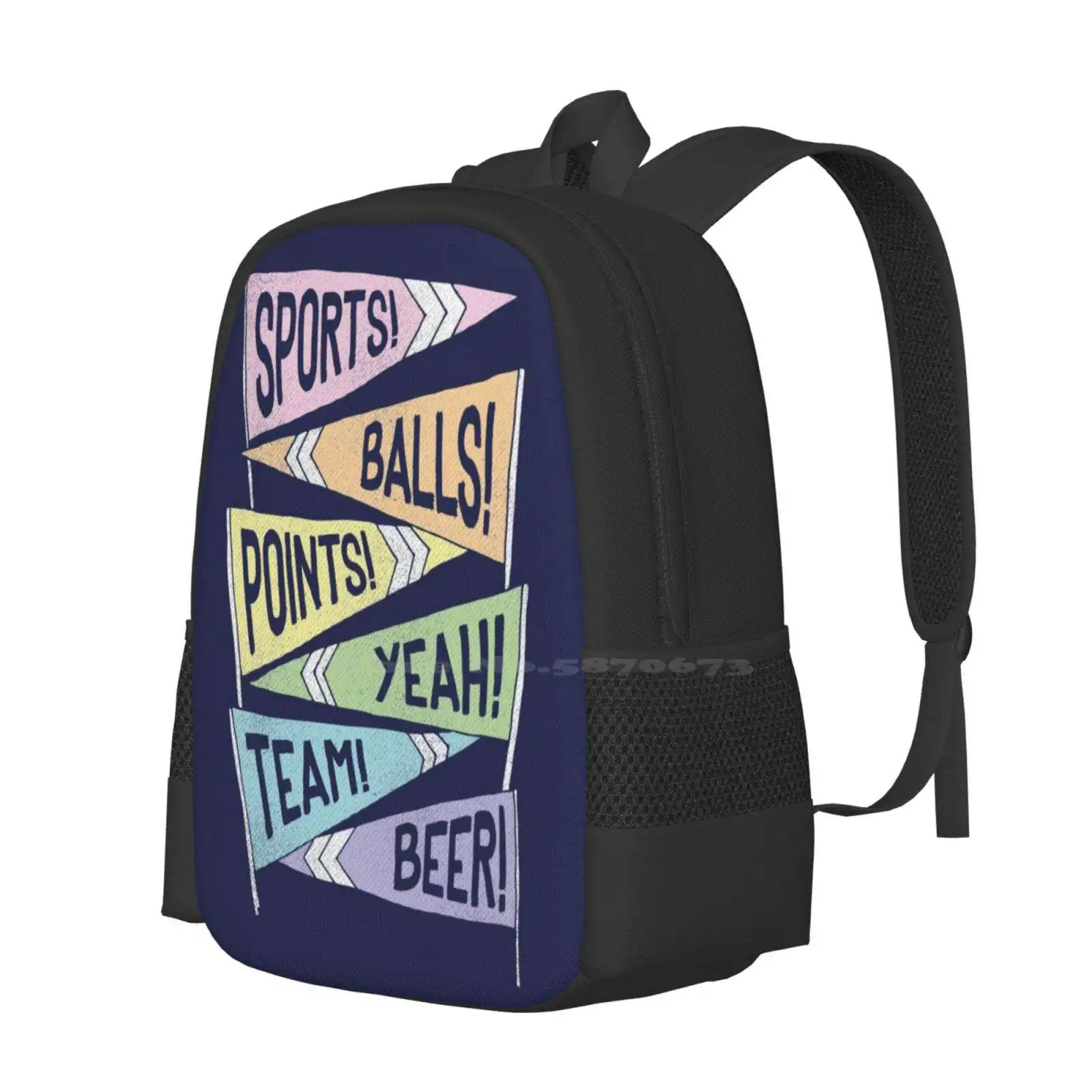 Super Ultra Mega March Madness Shirt , Yeah!!! 3d Print Design Backpack Student Bag Sports Basketball March Madness College