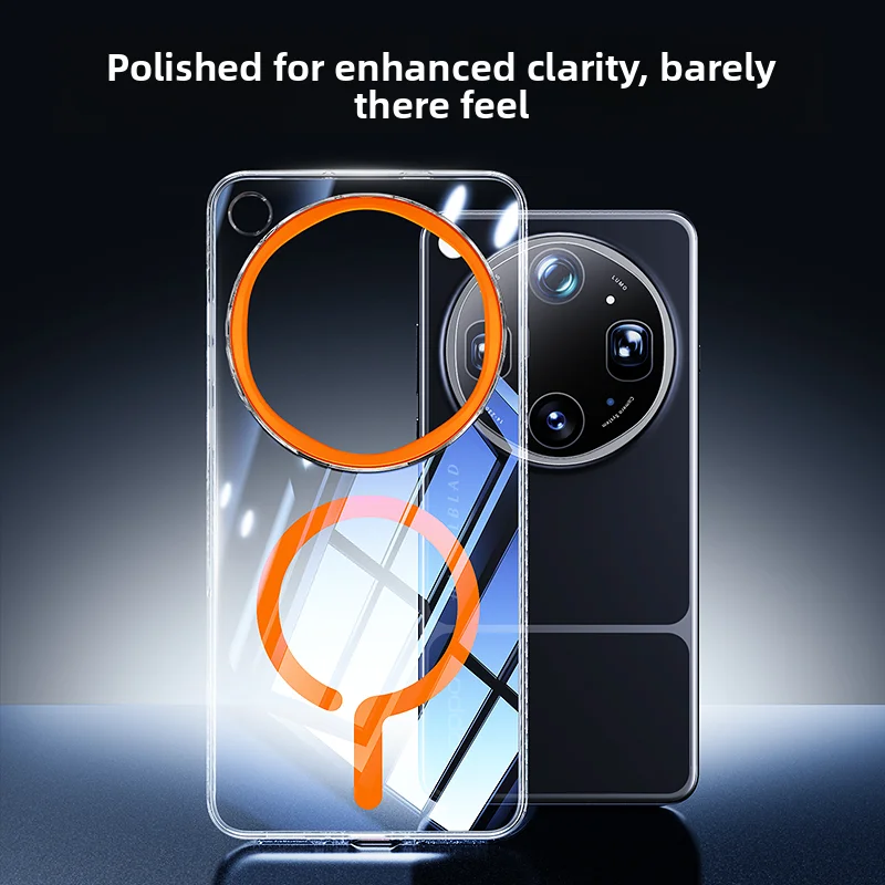 Funda Magnética Exclusiva para OPPO Find X9 Ultra, Material de PC de Alta Transparencia, Protector Antigolpes para OPPO Find X 9 Ultra
