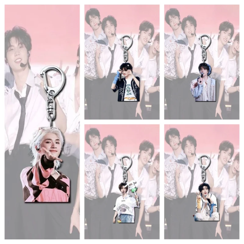 Handsome Boys Character Surrounding Acrylic Keychains Popular High-value Decor Pendants Fans Commemorative Gifts Accessories