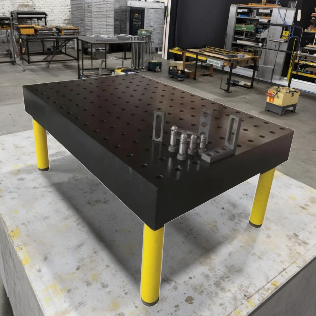 高品質D16 D28 3D溶接テーブル 1000*1500*200mm窒化物プラットフォーム 新型高精度測定検査