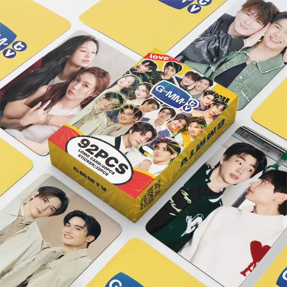 92 Pcs GMMTV Series Laser Lomo Cards Set OffGun EarthMix JoongDunk