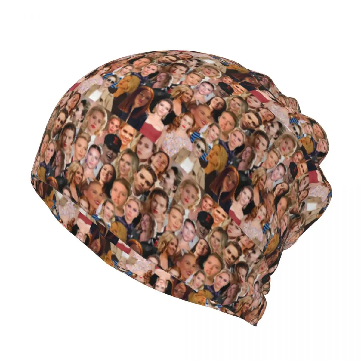Scarlett Johansson Photo Collage Bandana Neck Gaiter Wrap Scarf Multifunction Headwear Beanies Hat Men Women Adult Breathable