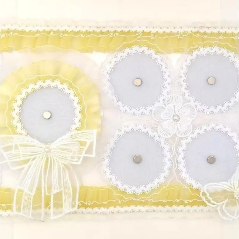 Lace Bowknot Badge Insert Board Cute Anime Cosplay Ita Bag Board Board Clear Collector Frame Badge Display Board