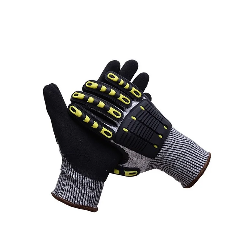 High-quality Impact-resistant TPR Material with Cushioning Anti-collision Rescue Machinery Protection Clothing Accessories Glove