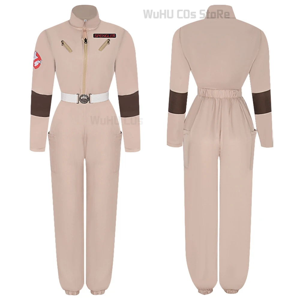 Ghost Busters Cosplay Afterlife Cosplay Phoebe Men Women Uniforms Jumpsuit Costume Carnival Outfit Roleplay Adults Kids Clothes