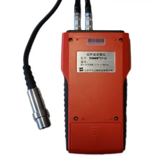 #W Time2113 Portable Electronic High Accuracy Ultrasonic Thickness Gauge (Original TT130 Upgrade) 1 Year For Metal Pipe Wall Ste
