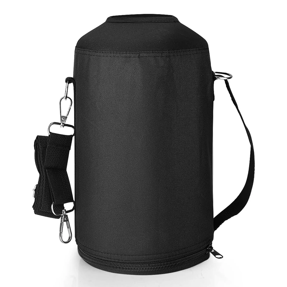 64oz 128oz Sports Water Bottle Holder Bag with Shoulder Strap Pouch Portable Thermal Vacuum Mug Sleeve Protective Cover Carrier