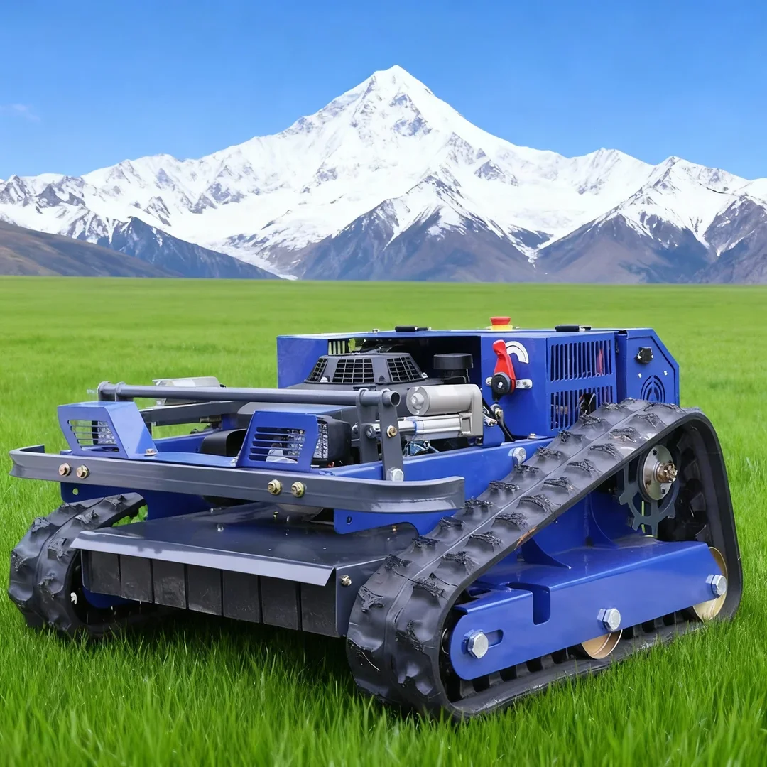 

Индивидуальный газонокосилка-робот для рекультивации пустынных земель - дистанционно управляемая машина для удаления сорняков на садовых участках и берегах рек