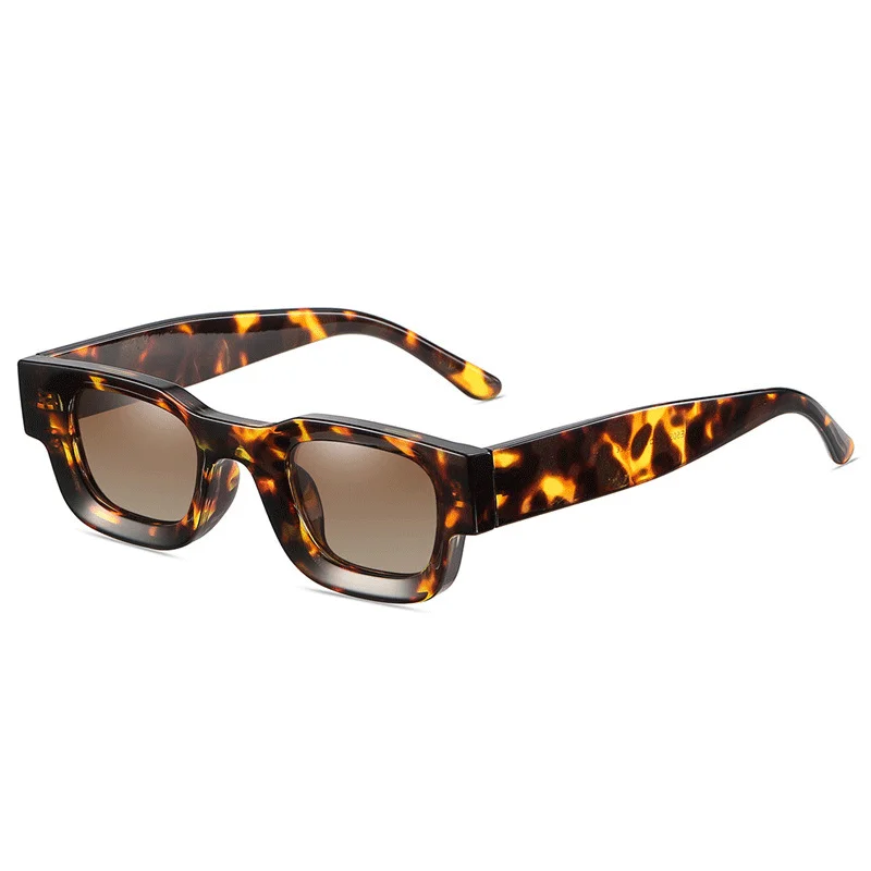 Kleine Platz Polarisierte Sonnenbrille Frauen Männer Hip Hop Vintage Punk Sonnenbrille Luxus Marke Design Shades Anti Blau Licht Brillen – Detail 8