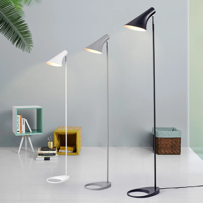 Nordic Minimalist Creative Industrial Style Floor Lamp Living Room Bedroom Bedside Adjustable   LED Decorative s