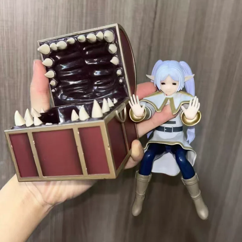 100% autentico disponibile Sega Frieren: Beyond Journey's End Luminasta Mimic Anime Figure Model Collector Desktop Ornament Toy Gift