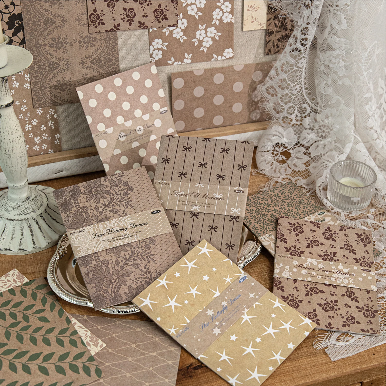 JIANQI 20枚入り クリエイティブスクラップブック ヴ - Vintage Junk Journal Scrapbooking Paper のレビューと価格
