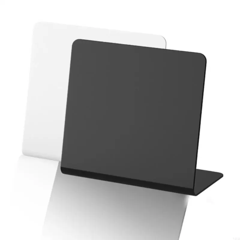 Y5LB Desktop Blackboard Metal Memos Note Display Board Erasable Writing Drawing Board For Office Home Kitchen