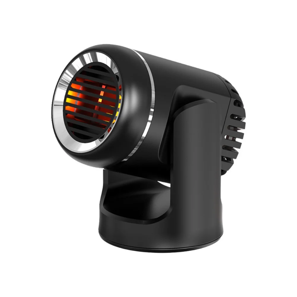 Car Heater 12V 2 in 1 Defroster and Cooler Fast Heating Cooling PTC Pads 360 Degree Adjustable Rotation for Vehicle Windshield
