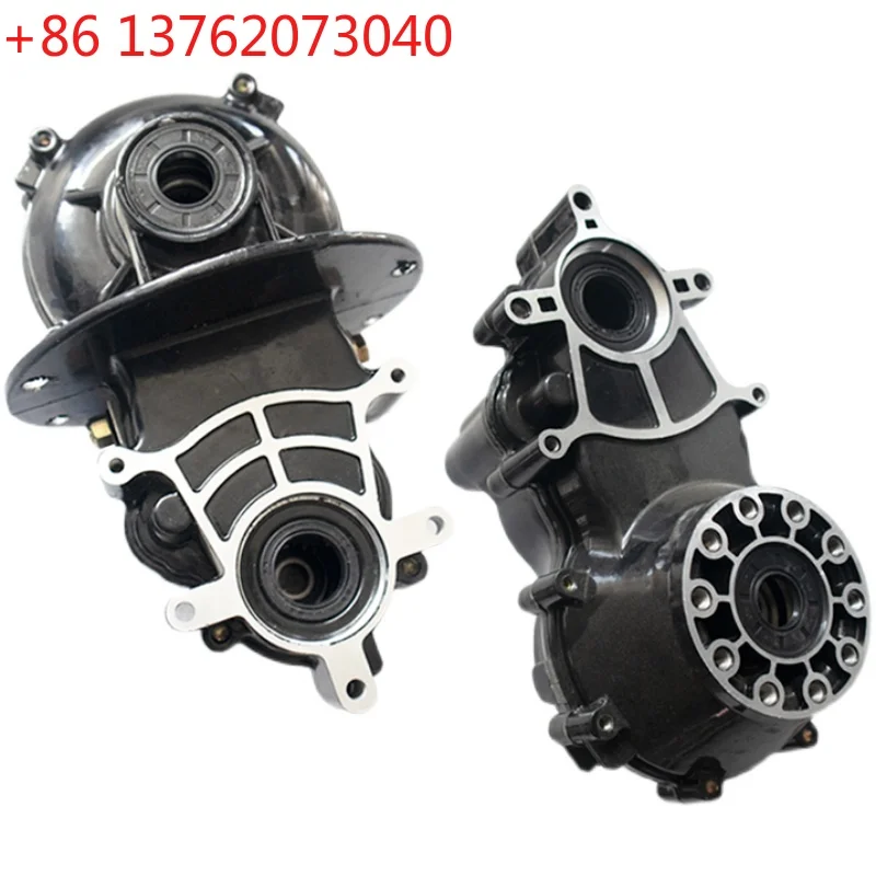 Construction site hand push electric tricycle rear axle tooth bag assembly 48v800w DC low speed brushless motor differential