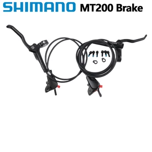 Shimano MT200 BR أمامي يسار 800 مم خلفي يمين 1450 مم MTB دراجة جبلية هيدروليكية قرص الفرامل الأصلي أفضل 12 مبيعات مقسم الحطب الهيدروليكي - No8