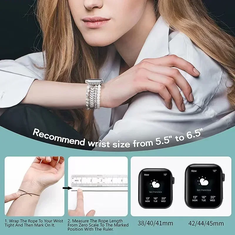 Joyería + correa de Metal de aleación para Apple Watch 49mm 45mm 44mm 41mm 42mm 40mm pulsera de mujer iWatch 10 9 8 7 6 5 4 3 SE cinturón